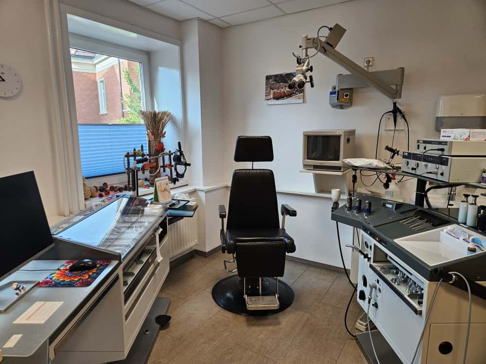 Empfangsbereich der HNO-Praxis HNO UELZEN